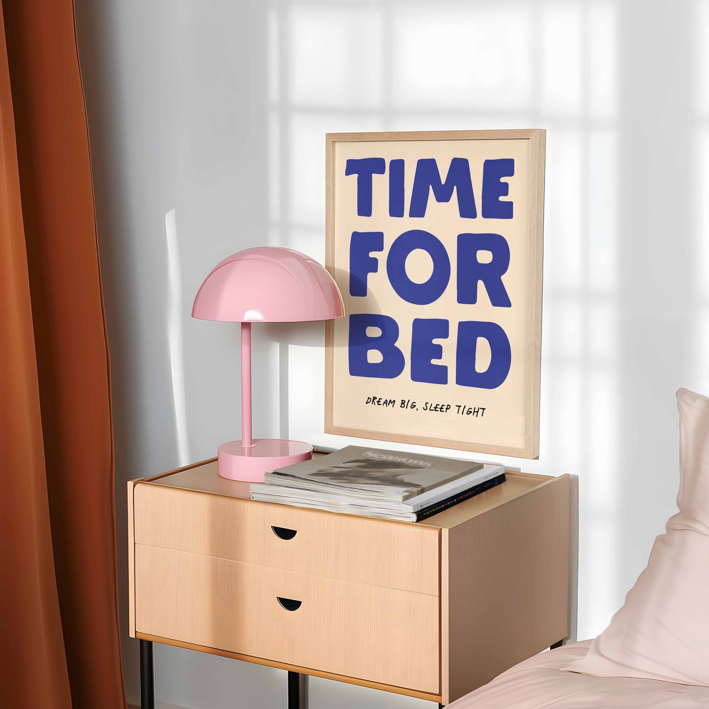 Impression artistique « Heure d'aller au lit »