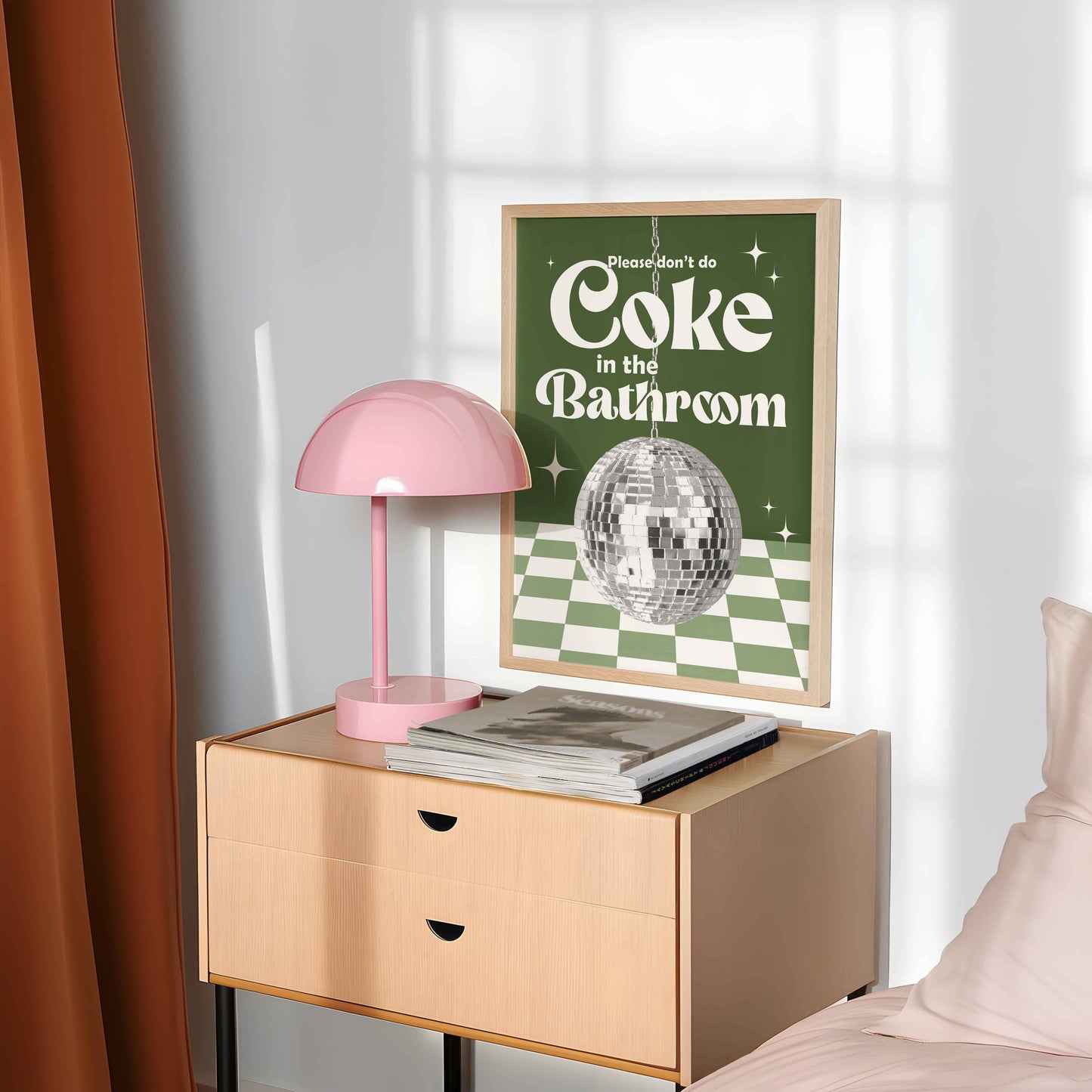 Coke In The Bathroom Print No. 10