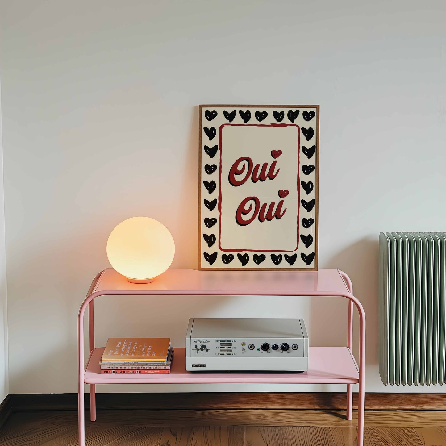 Impression d'art Oui Oui Heart