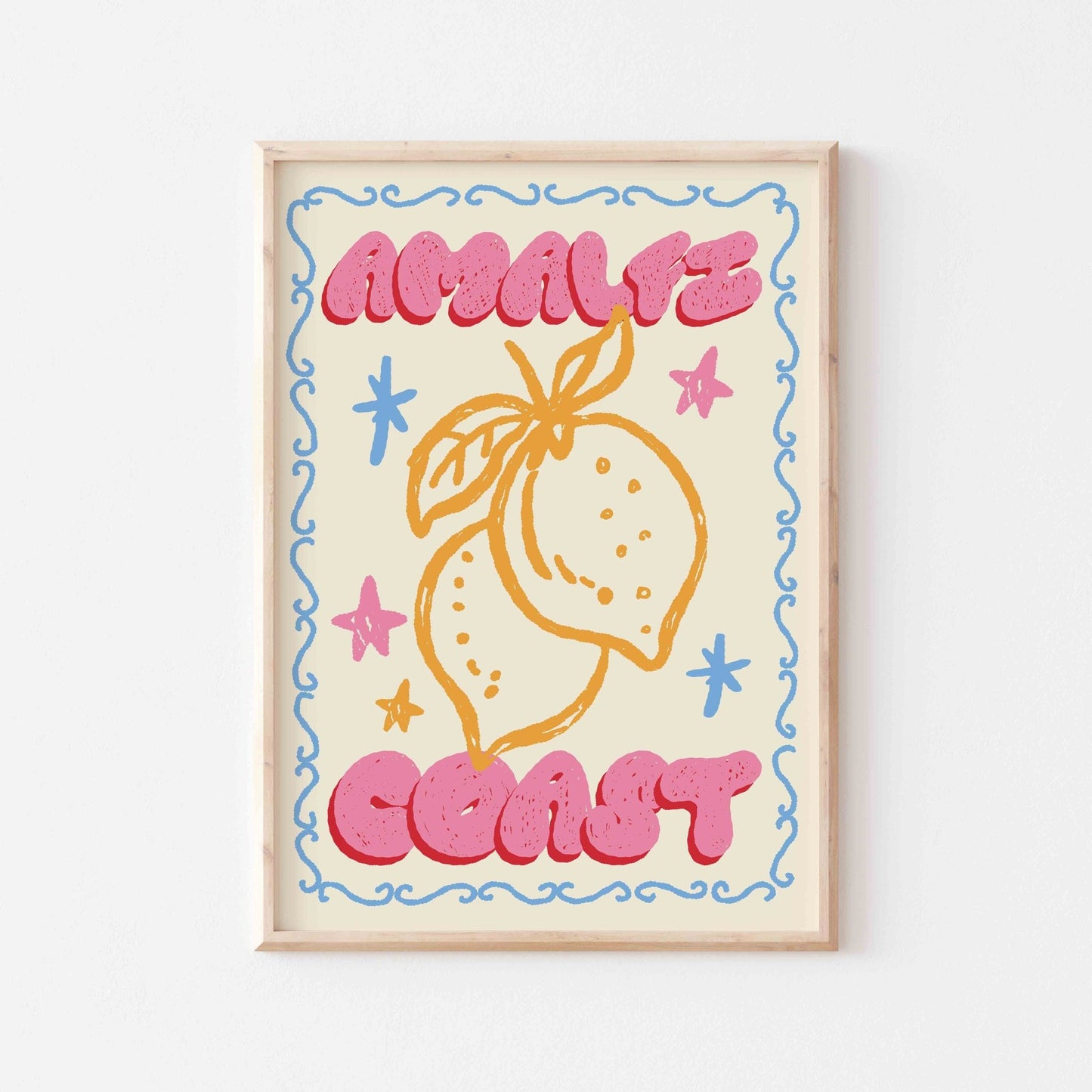 Amalfi Coast Art Print - Posterami