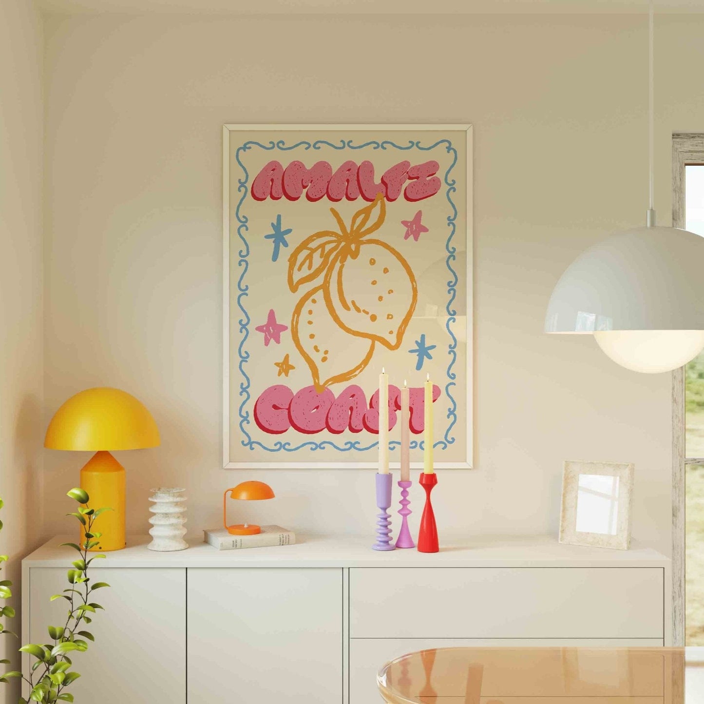 Amalfi Coast Art Print - Posterami