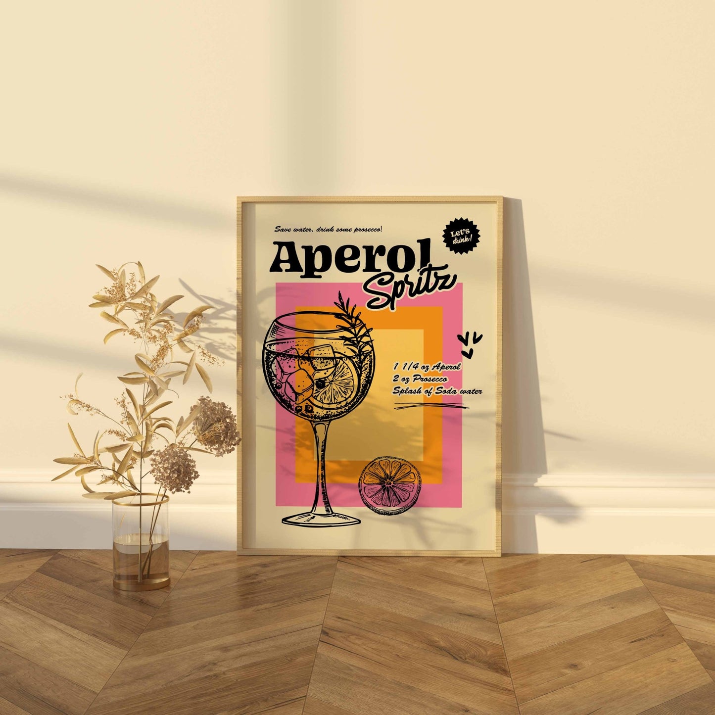 Aperol Spritz Art Print No. 4 - Posterami