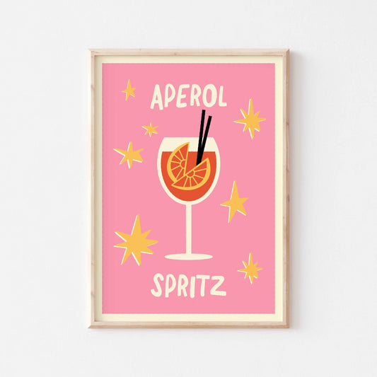 Aperol Spritz Art Print No. 5 - Posterami