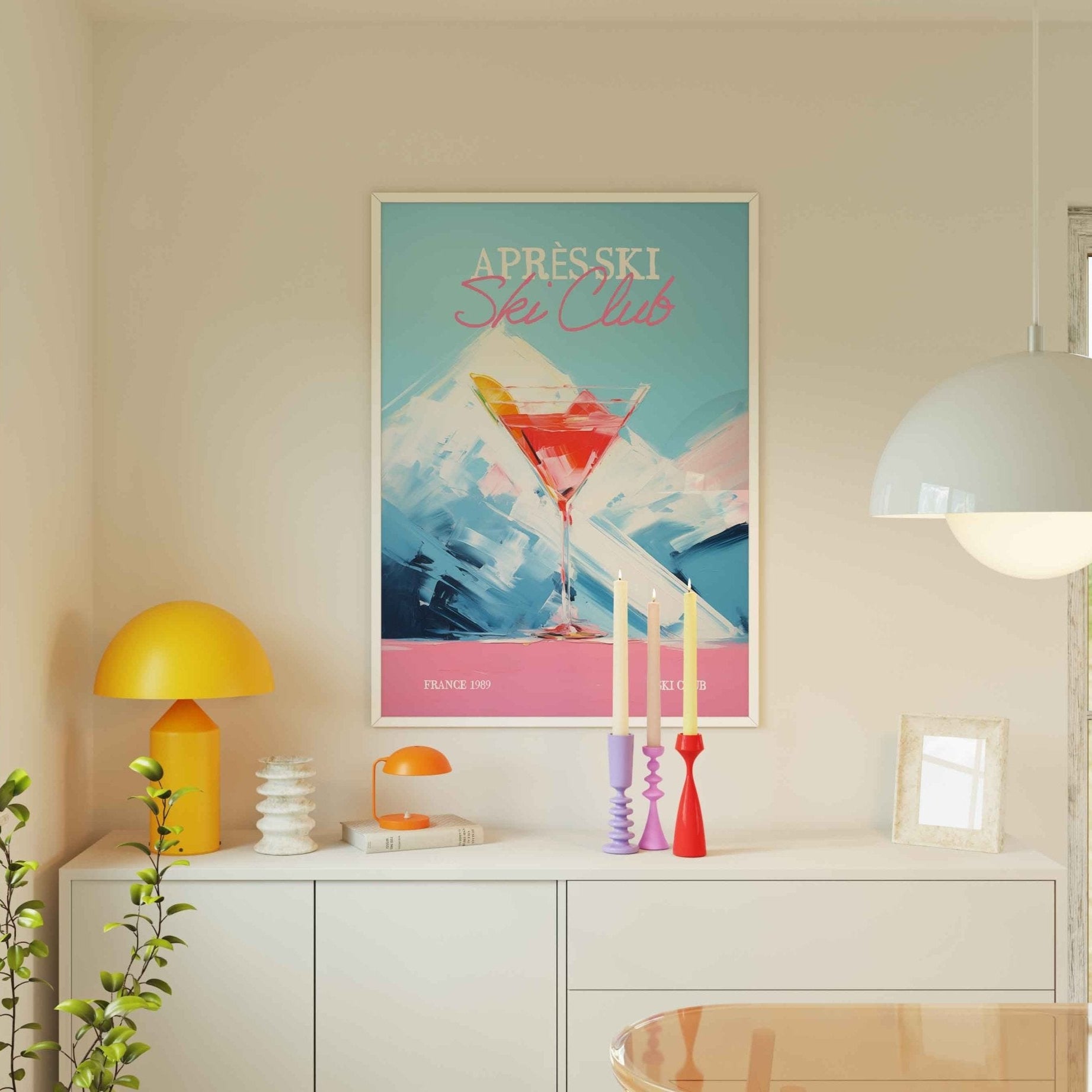 Après - Ski Martini Art Print No. 4 - Posterami