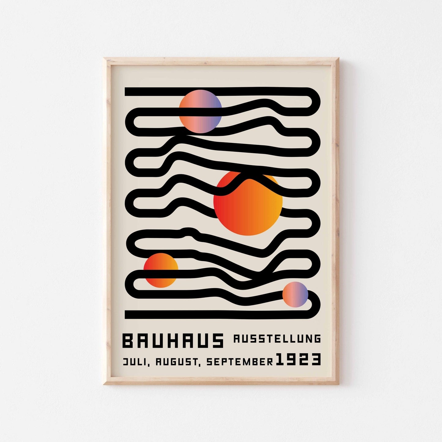 Bauhaus Art Print No. 76 - Posterami