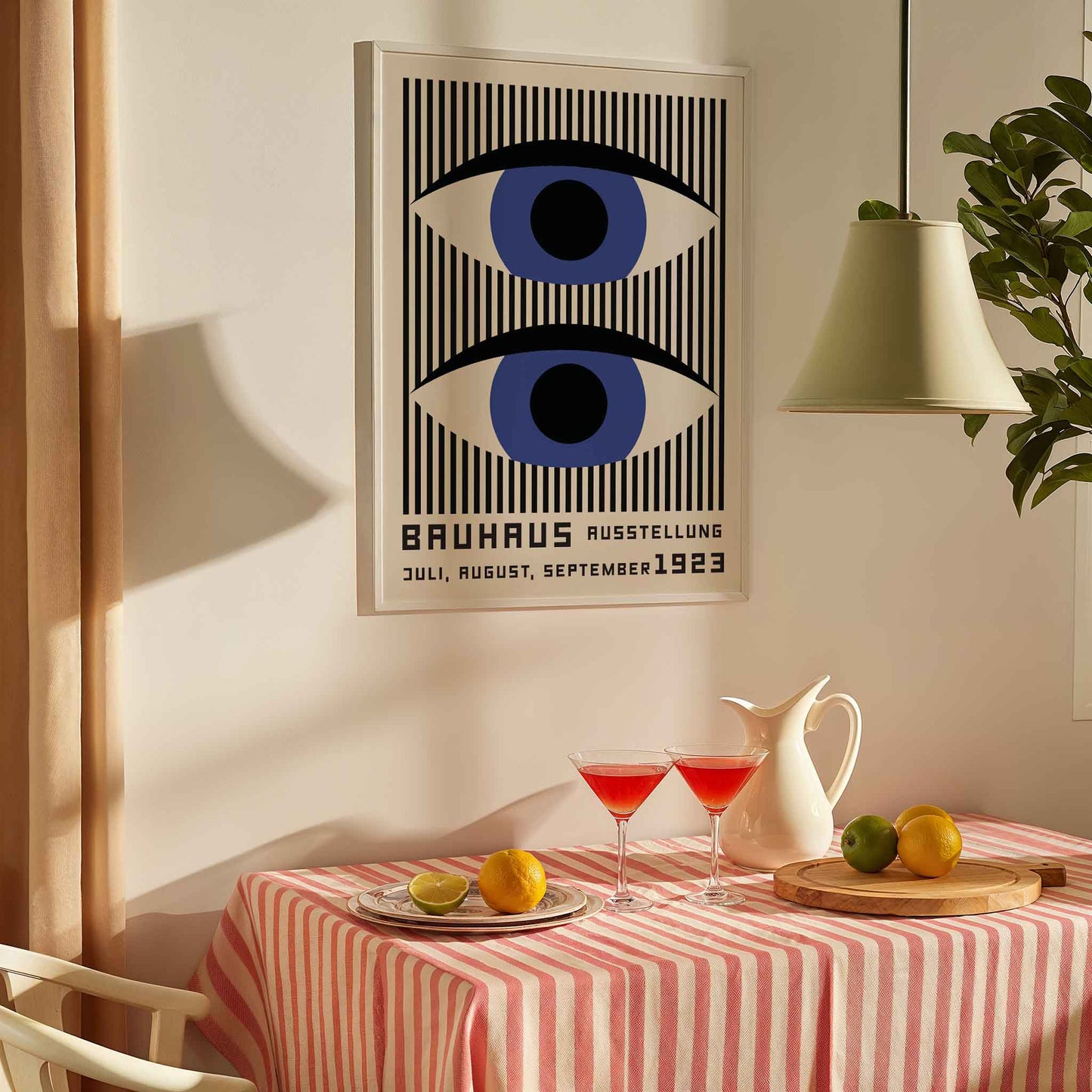 Bauhaus Eyes Art Print - Posterami