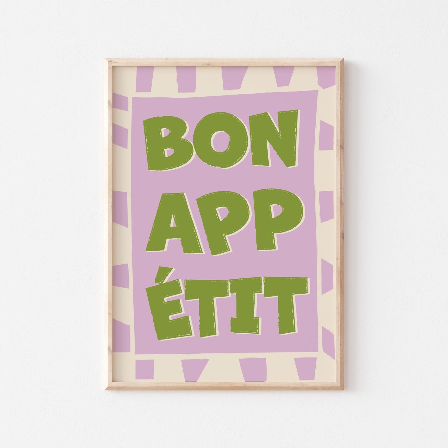 Bon Appétit Art Print - Posterami