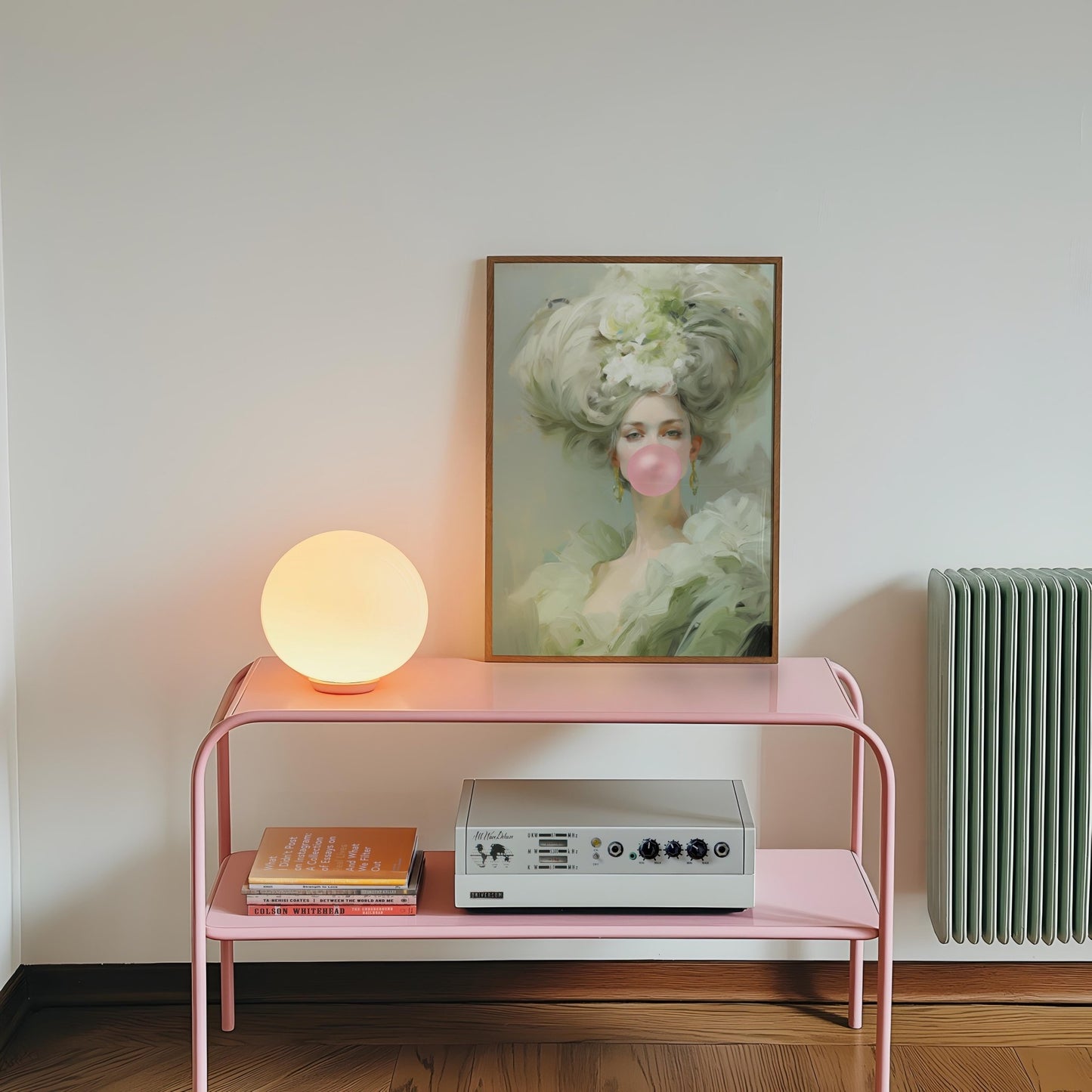 Bubble Gum Lady Art Print No. 4 - Posterami
