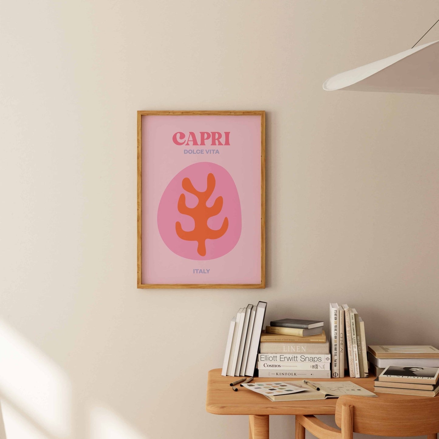 Capri Dolce Vita Art Print - Posterami