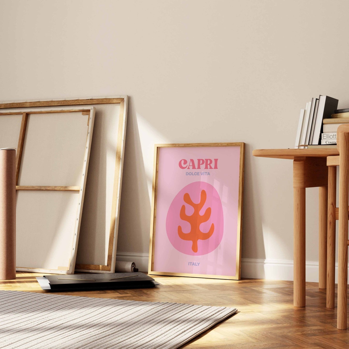 Capri Dolce Vita Art Print - Posterami