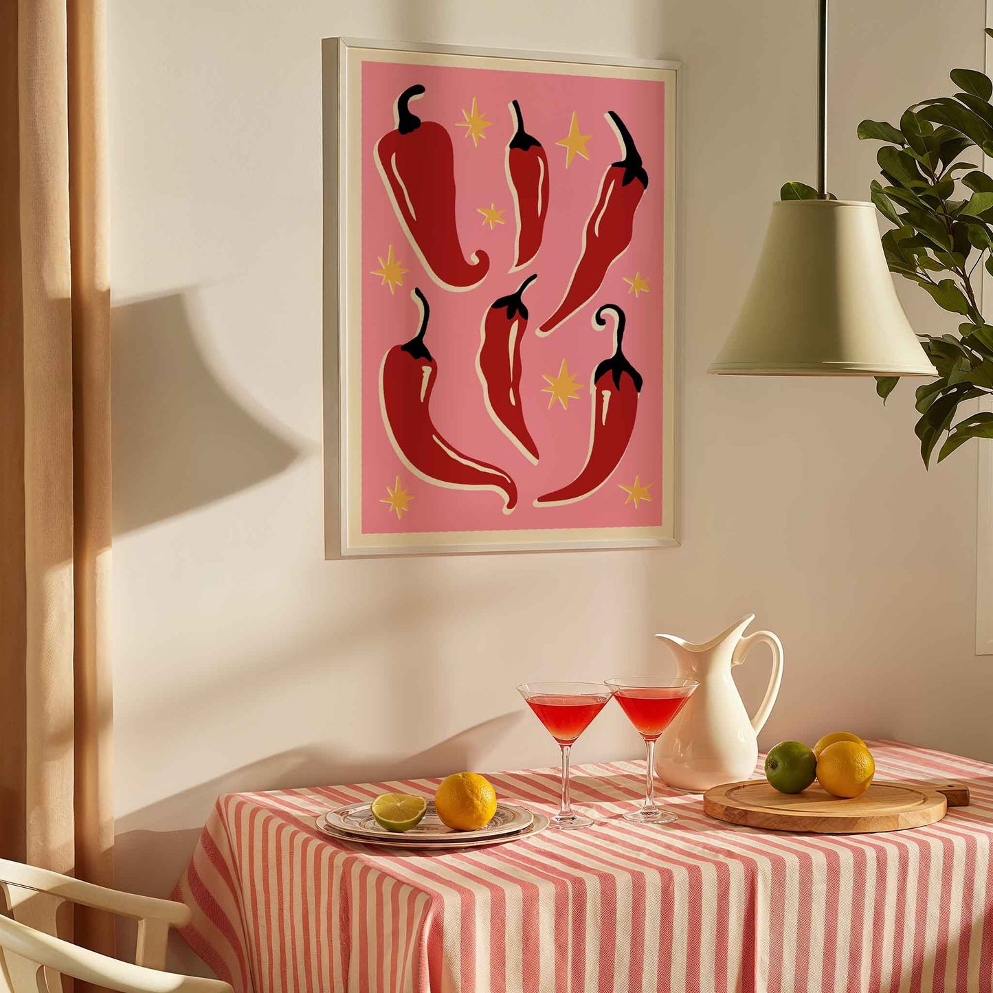 Chillies Art Print - Posterami