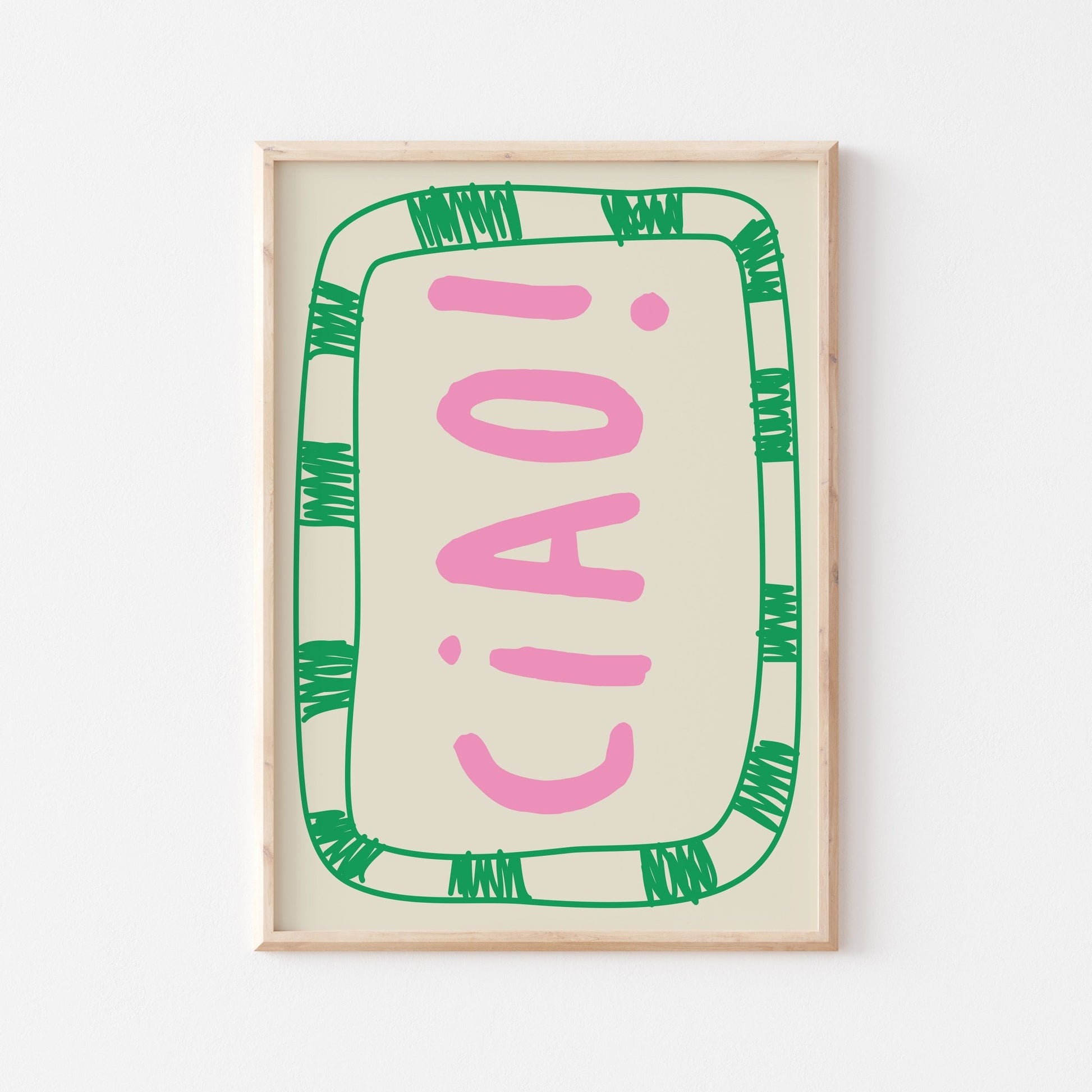 Ciao Art Print - Posterami