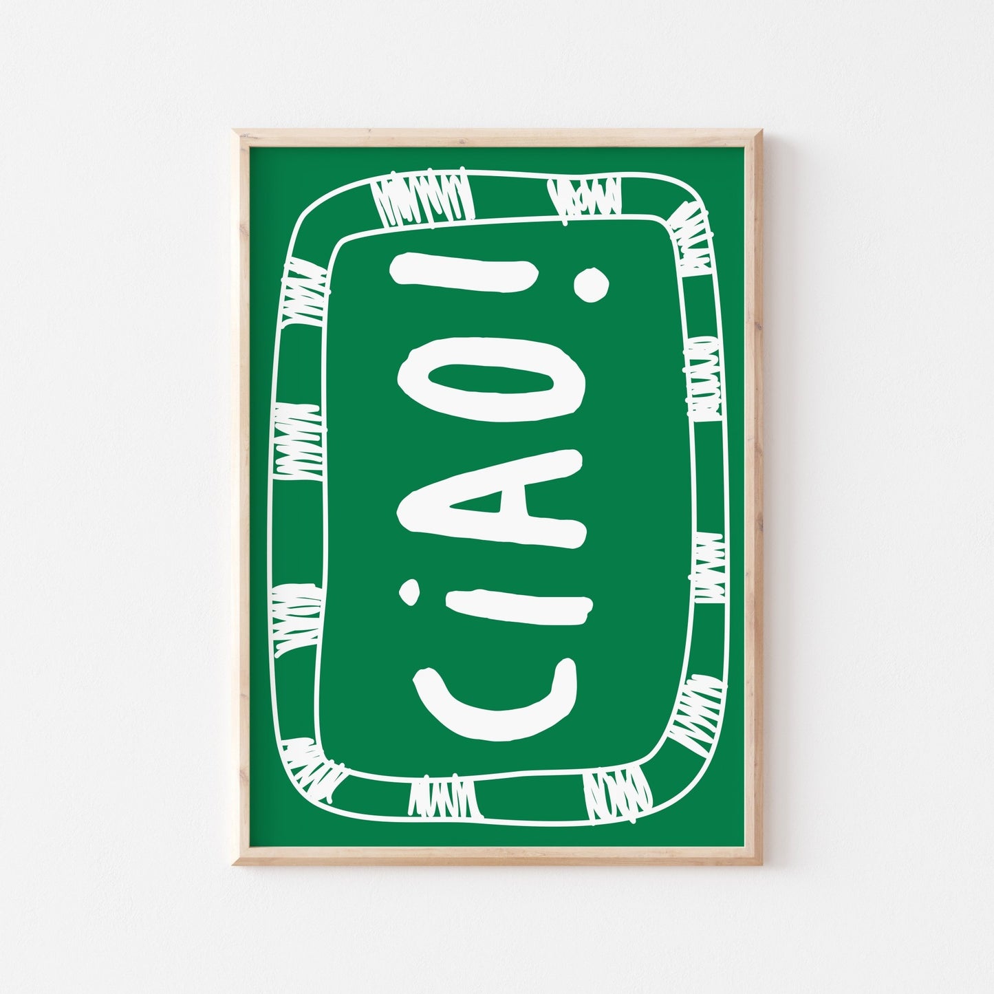 Ciao Art Print - Posterami
