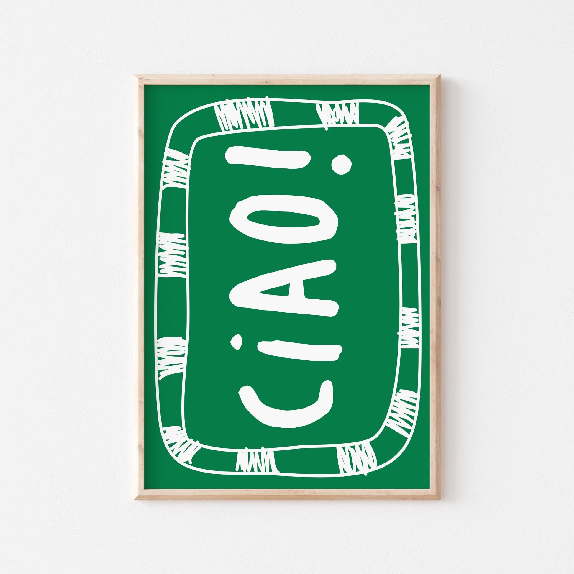 Ciao Art Print - Posterami