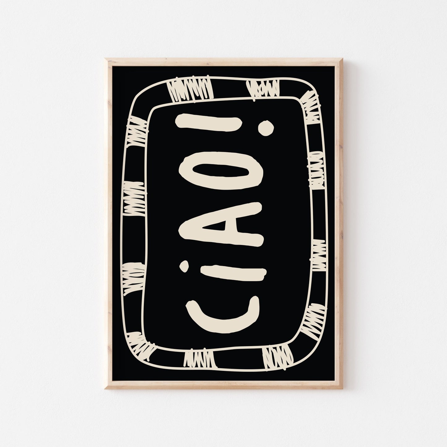 Ciao Art Print - Posterami