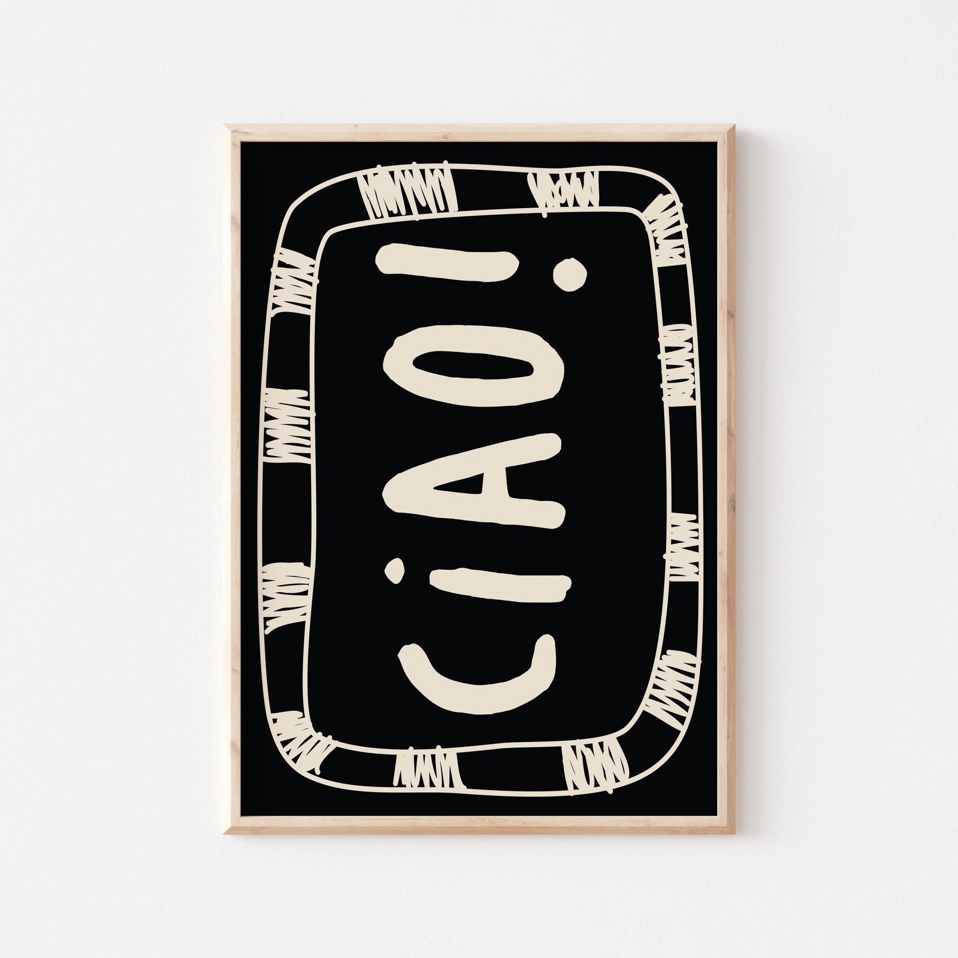 Ciao Art Print - Posterami