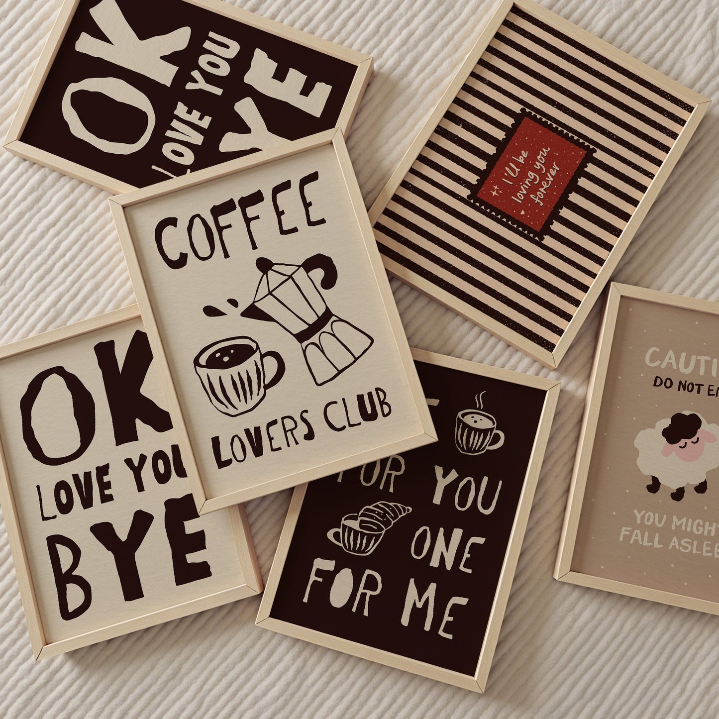 Coffee Lovers Club Art Print - Posterami