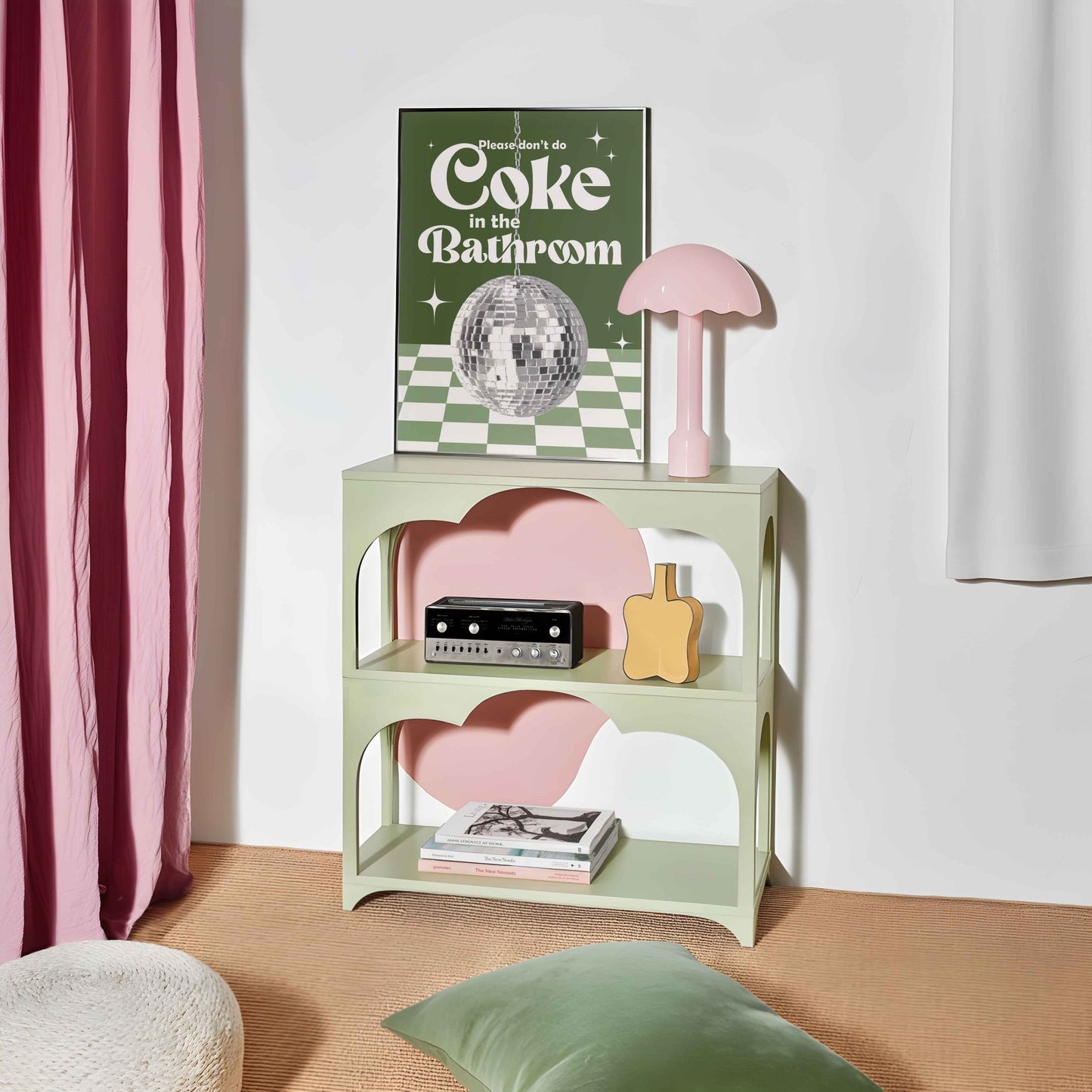 Coke In The Bathroom Print No. 10 - Posterami
