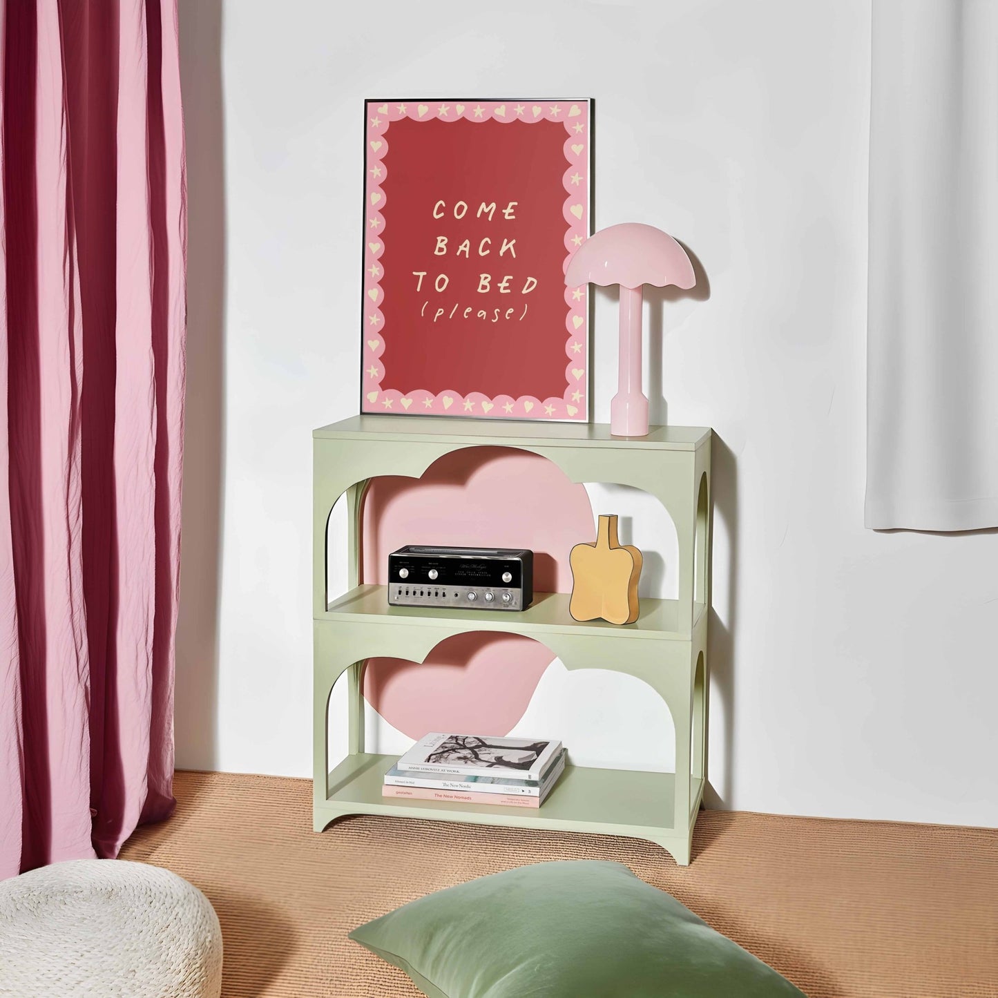 Come Back to Bed Art Print - Posterami