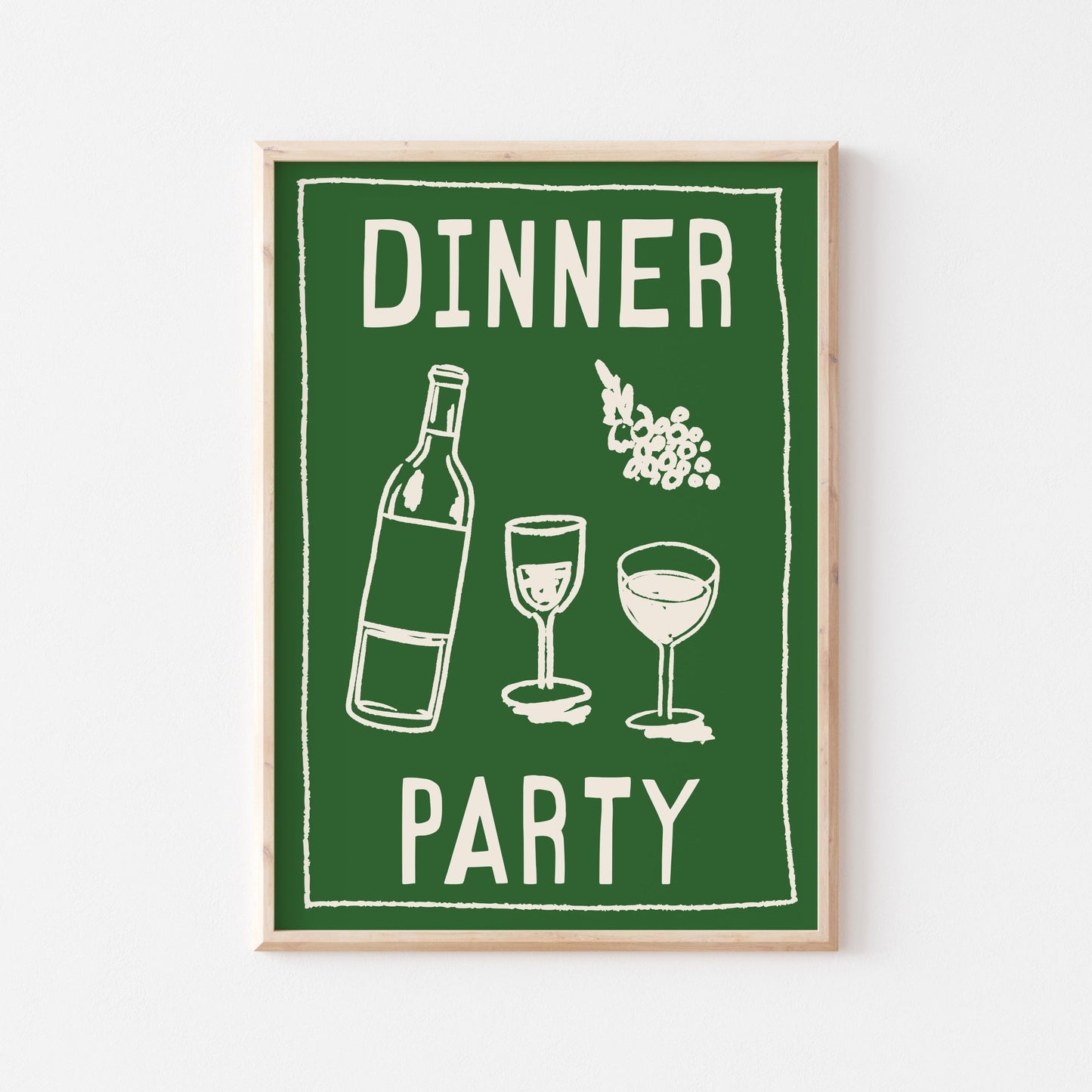 Dinner Party Art Print - Posterami