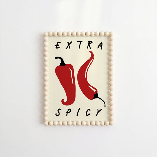 Extra Spicy Art Print - Posterami