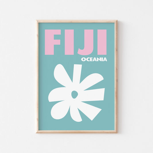 Fiji Oceania Art Print - Posterami