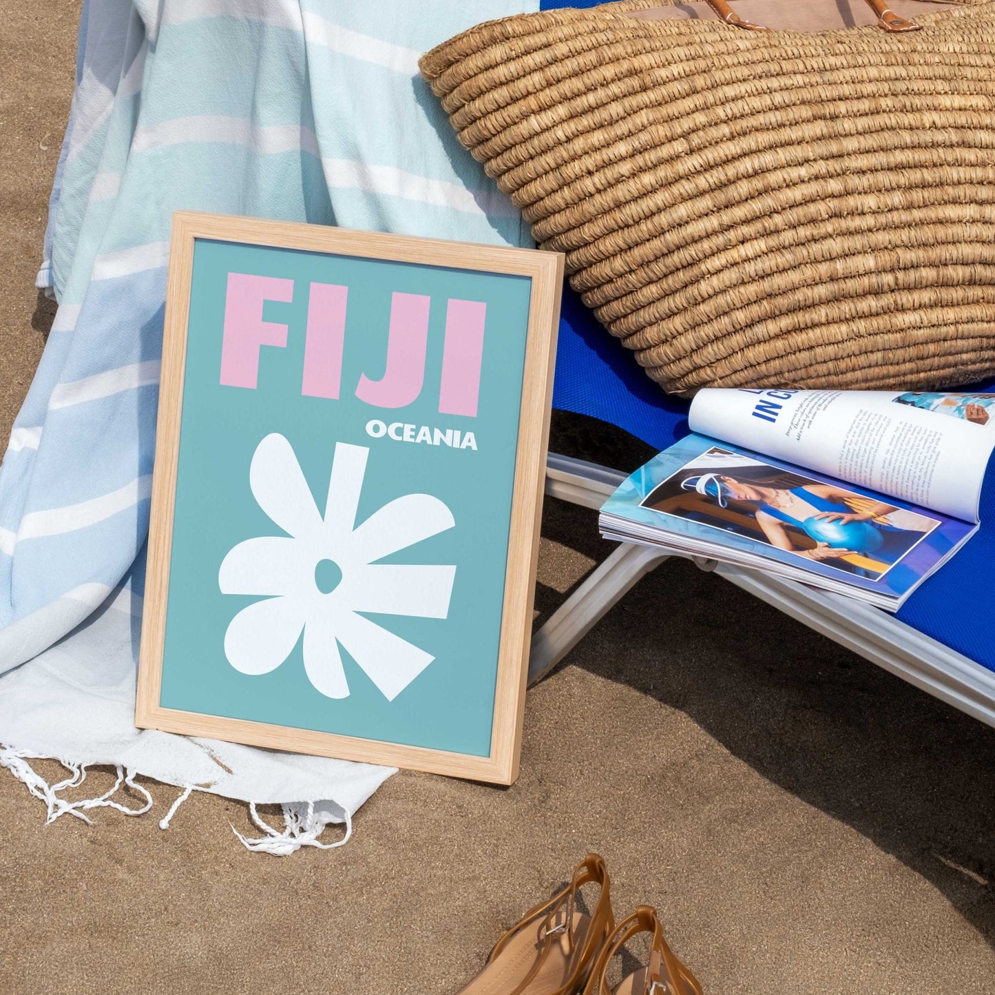 Fiji Oceania Art Print - Posterami