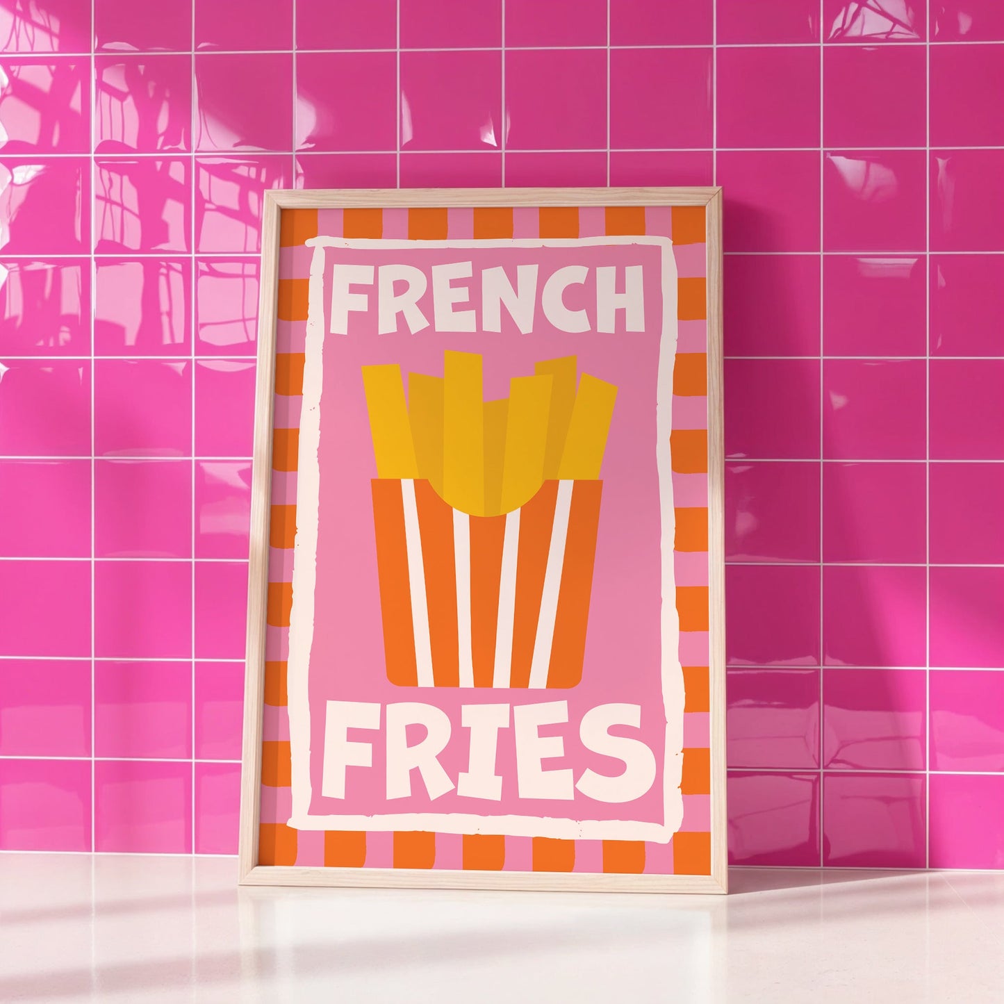 French Fries Art Print - Posterami