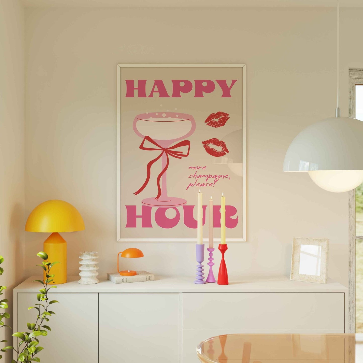 Happy Hour Art Print No. 3 - Posterami