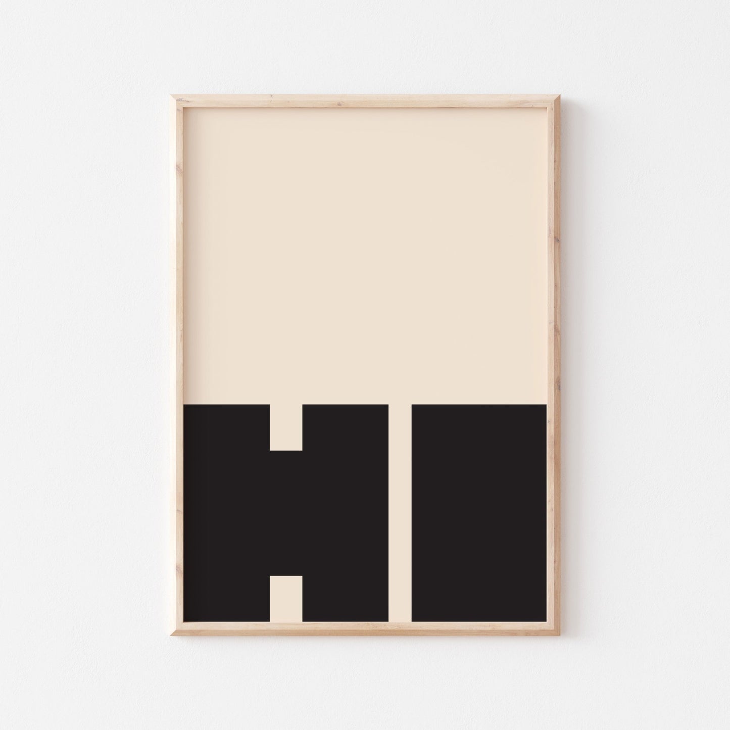 Hi Art Print - Posterami