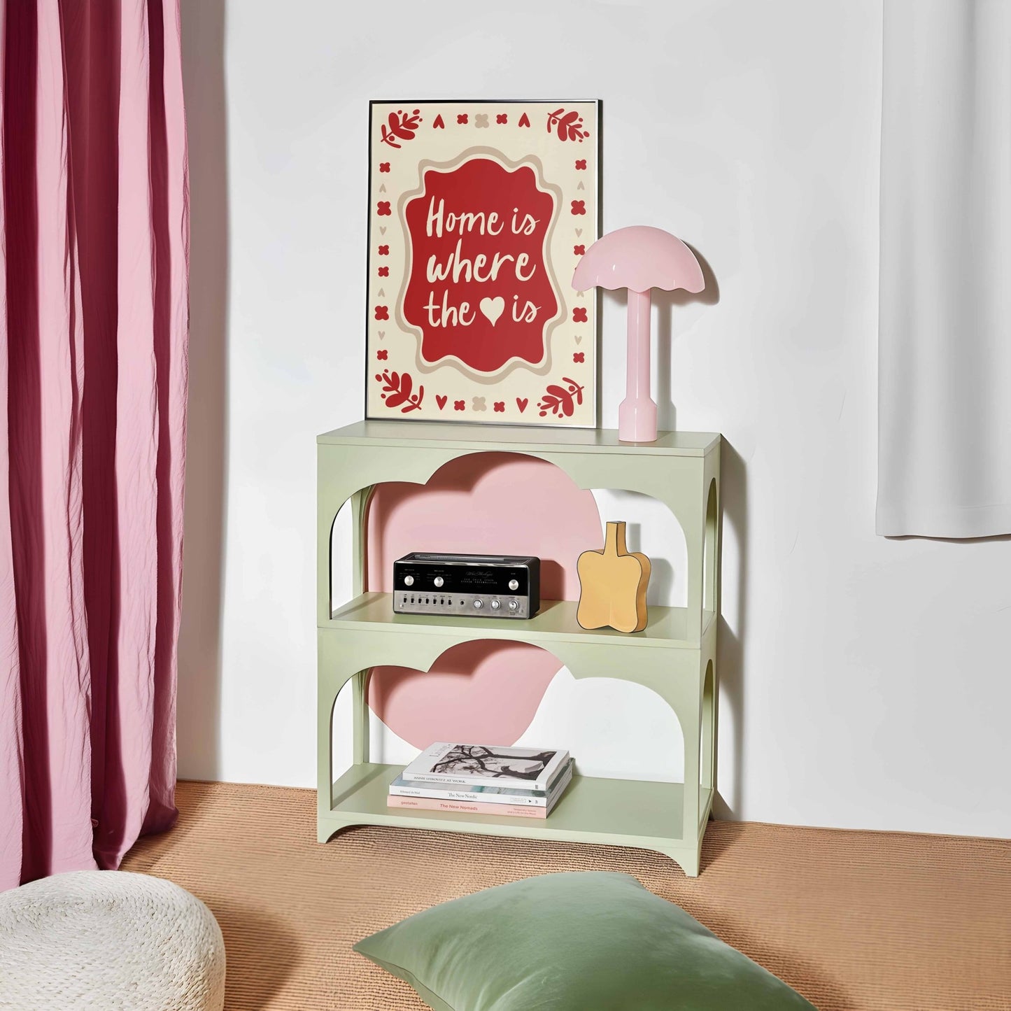 Home Is Where The Heart Is Art Print - Posterami