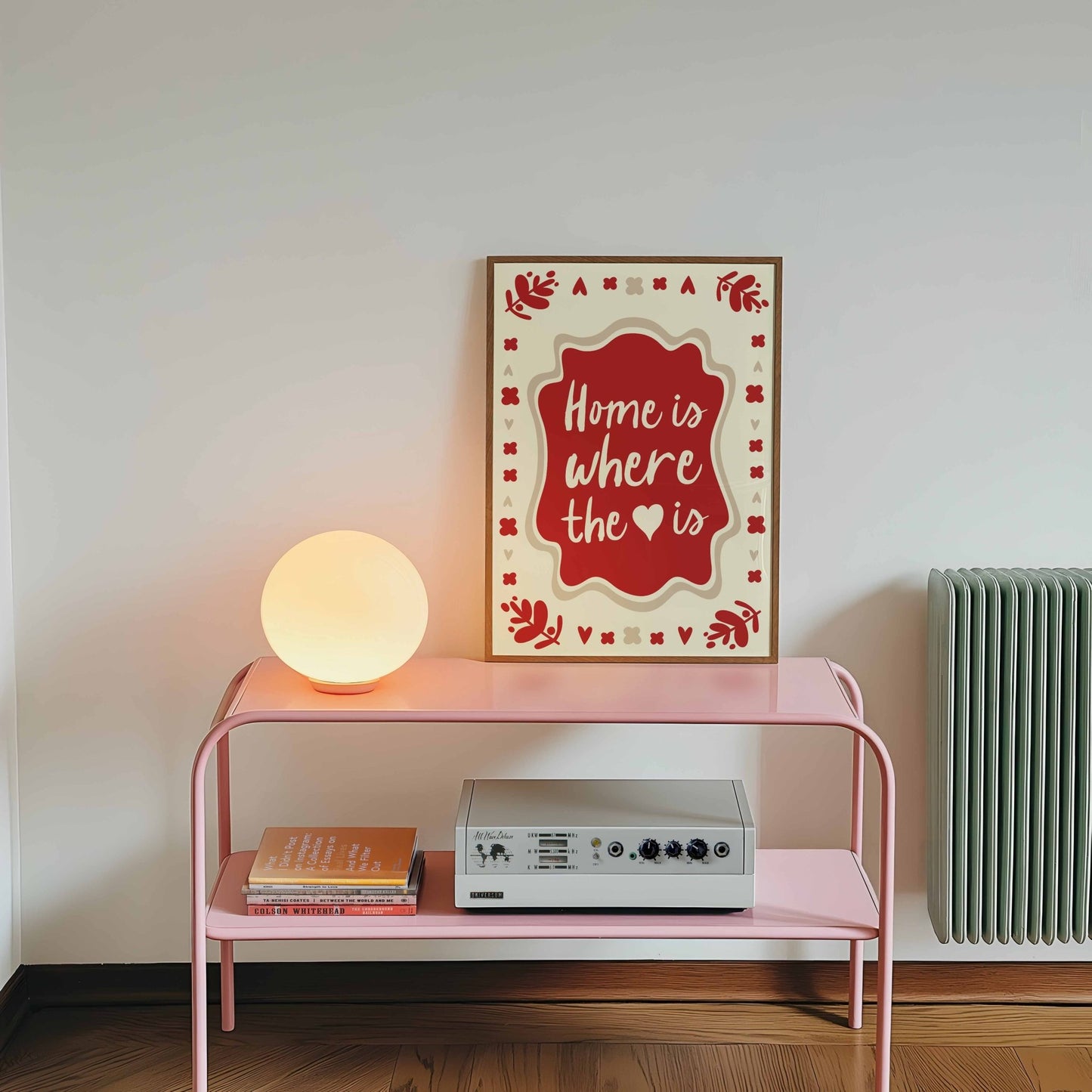Home Is Where The Heart Is Art Print - Posterami
