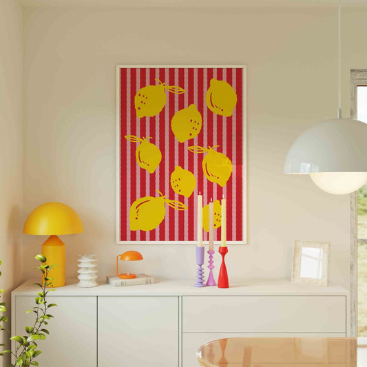 Lemons Art Print - Posterami