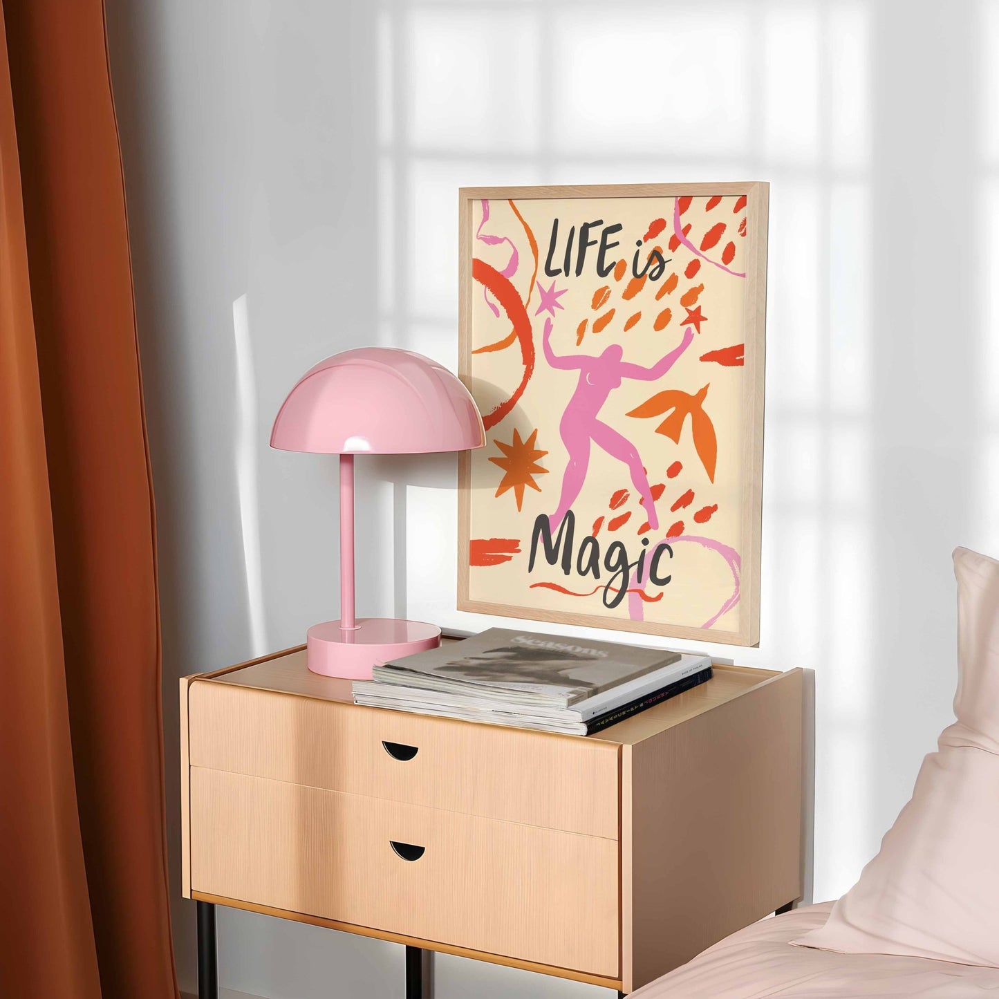 Life Is Magic Art Print - Posterami