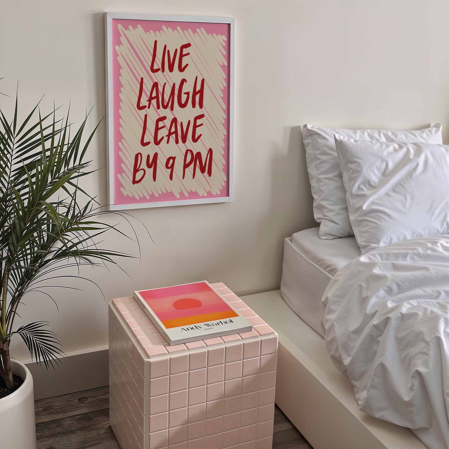 Live Laugh Leave Art Print - Posterami