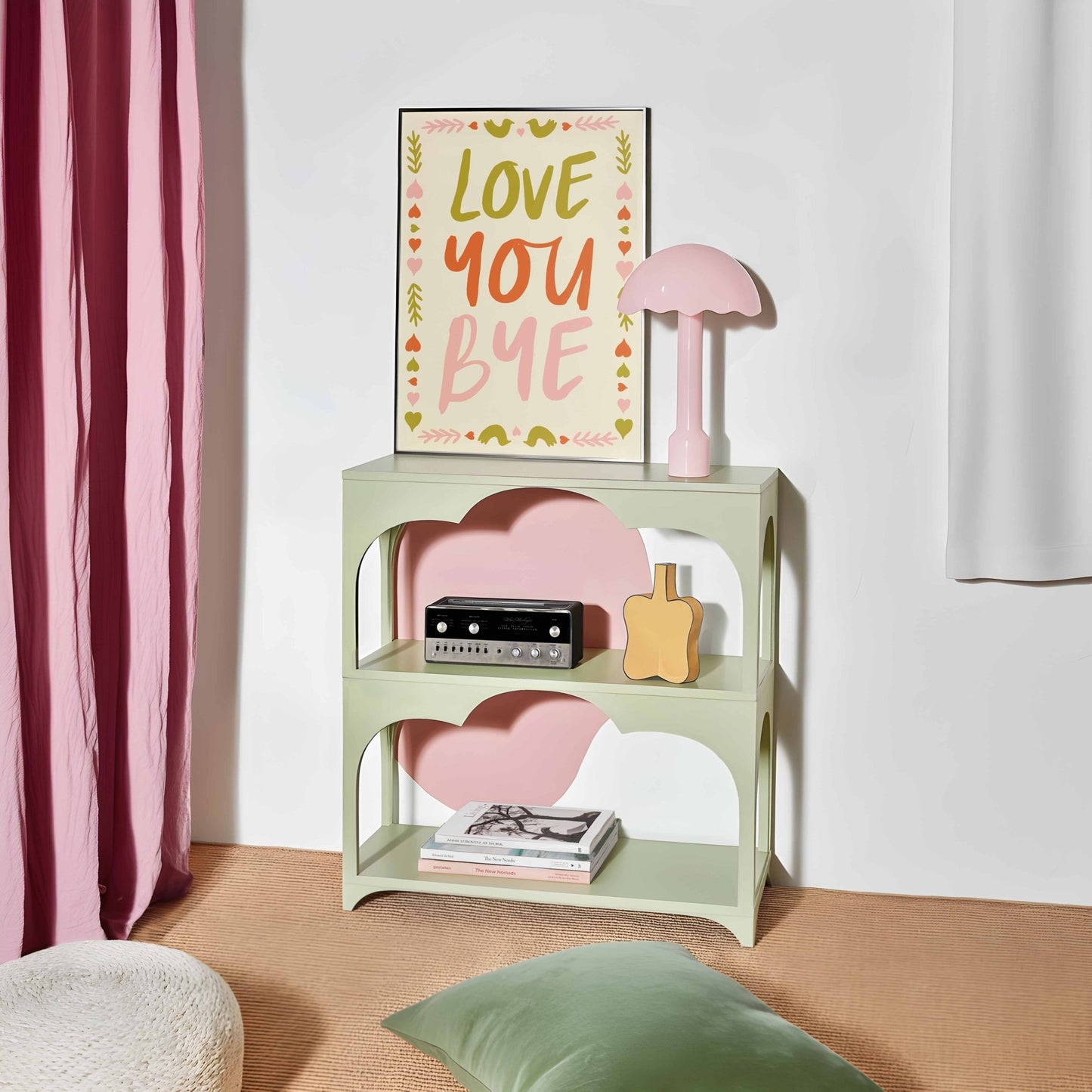 Love You Bye Art Print - Posterami