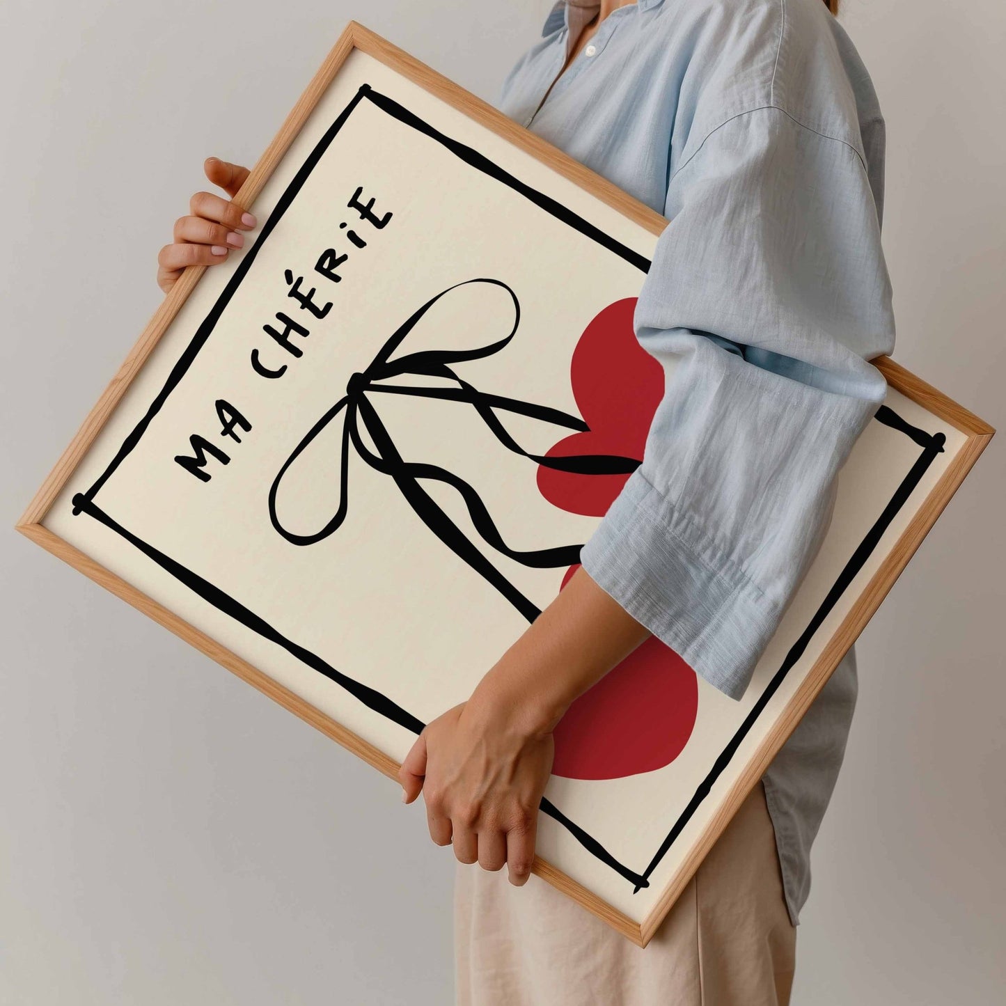 Ma Chérie Art Print - Posterami