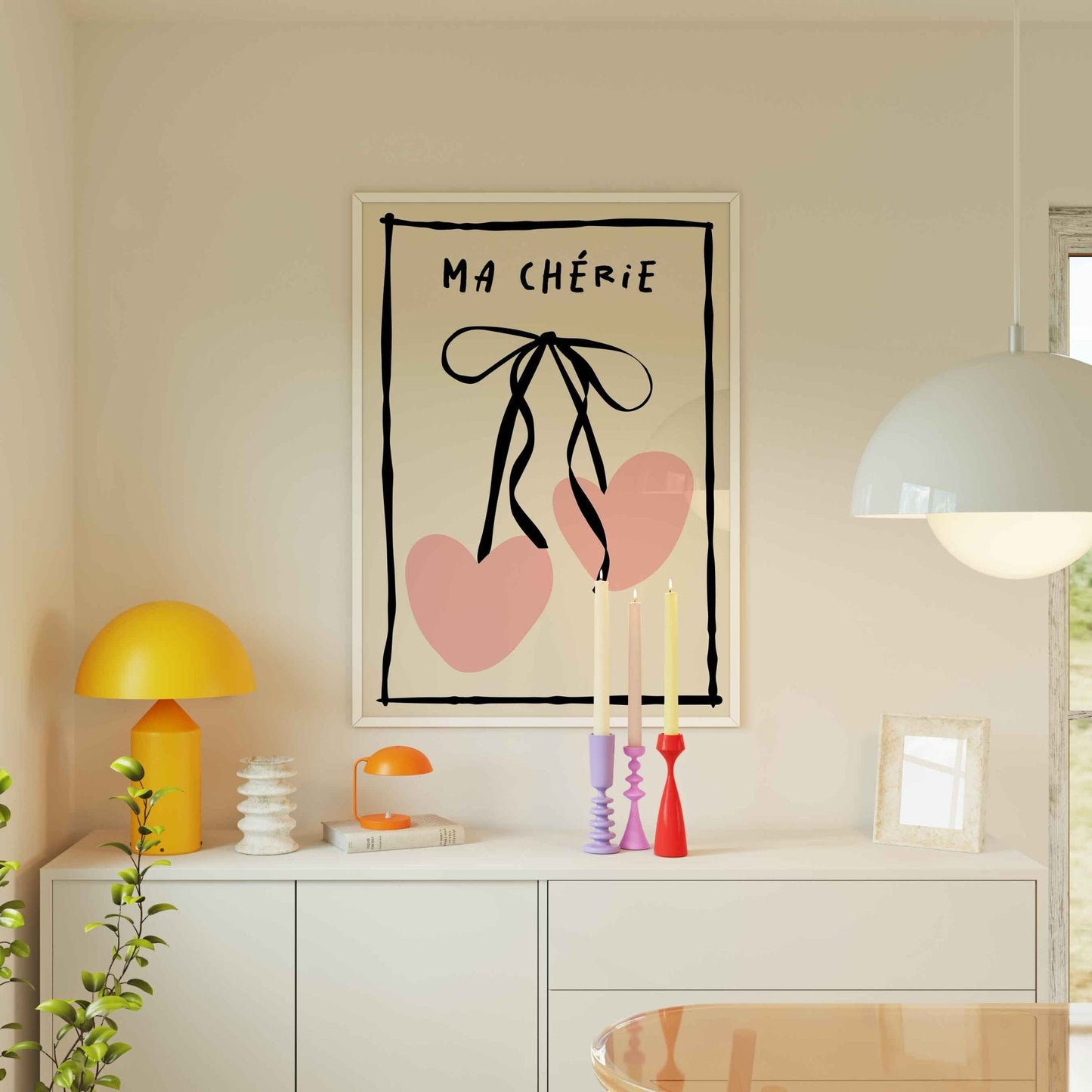 Ma Chérie Art Print - Posterami