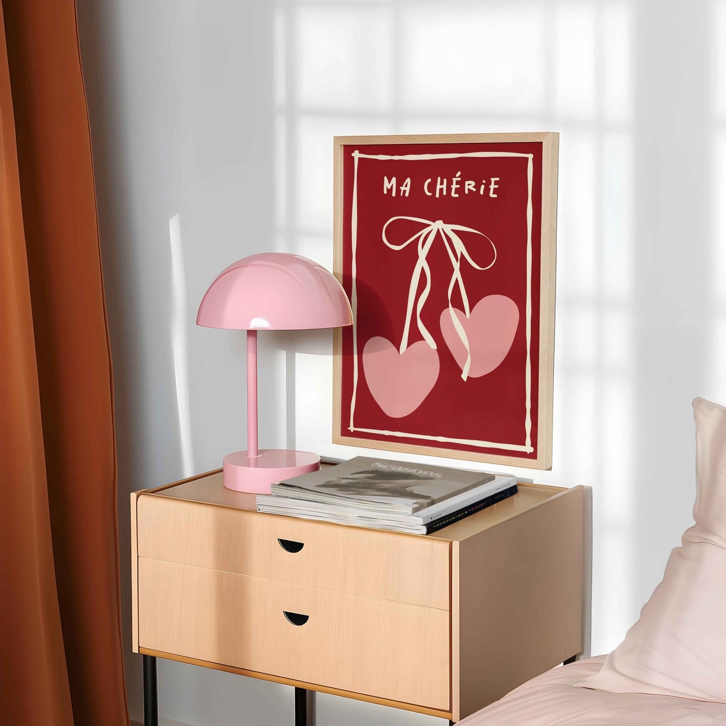Ma Chérie Art Print - Posterami
