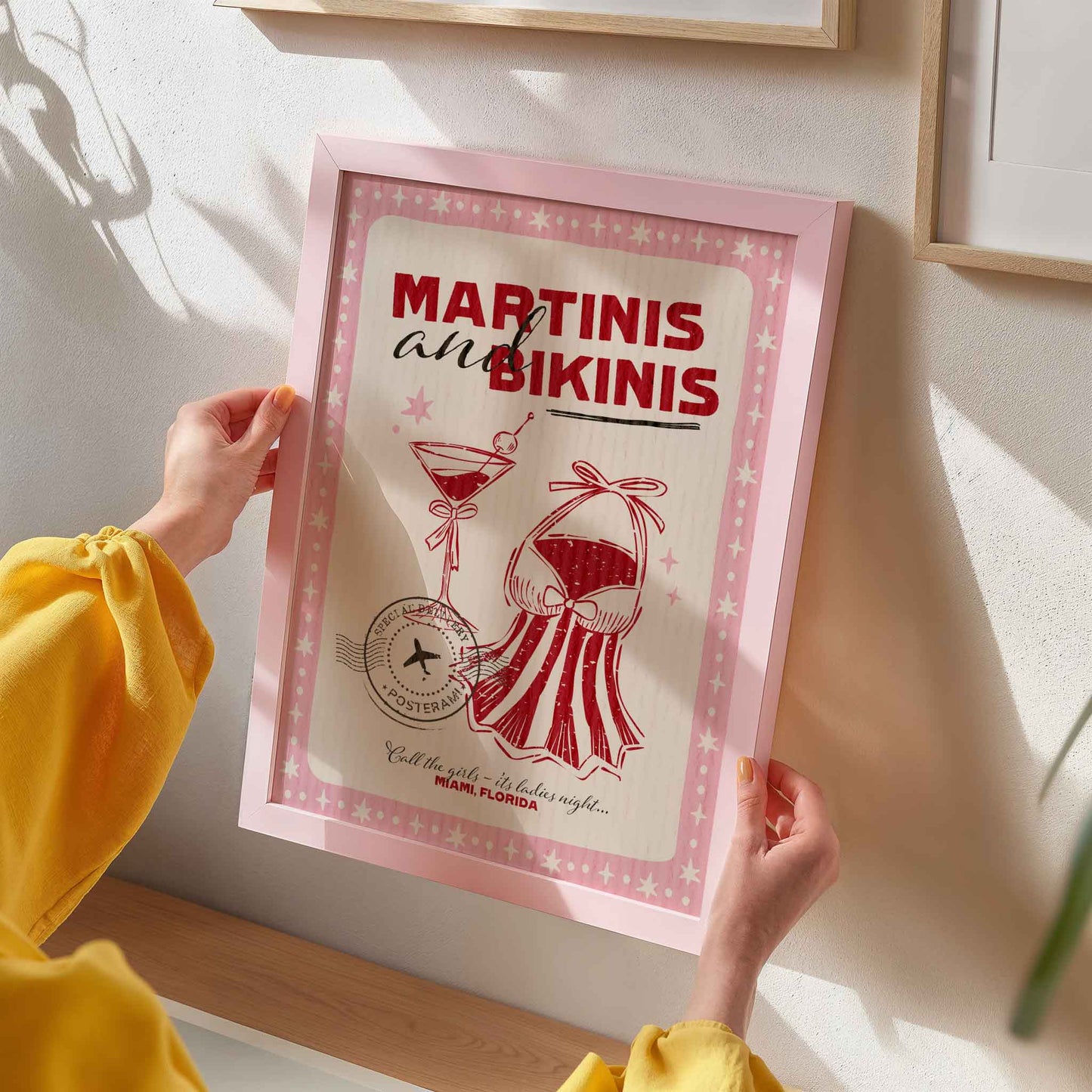 Martinis and Bikinis Art Print - Posterami
