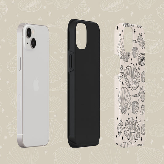Minimal Coastal Tough Phone Case - Posterami