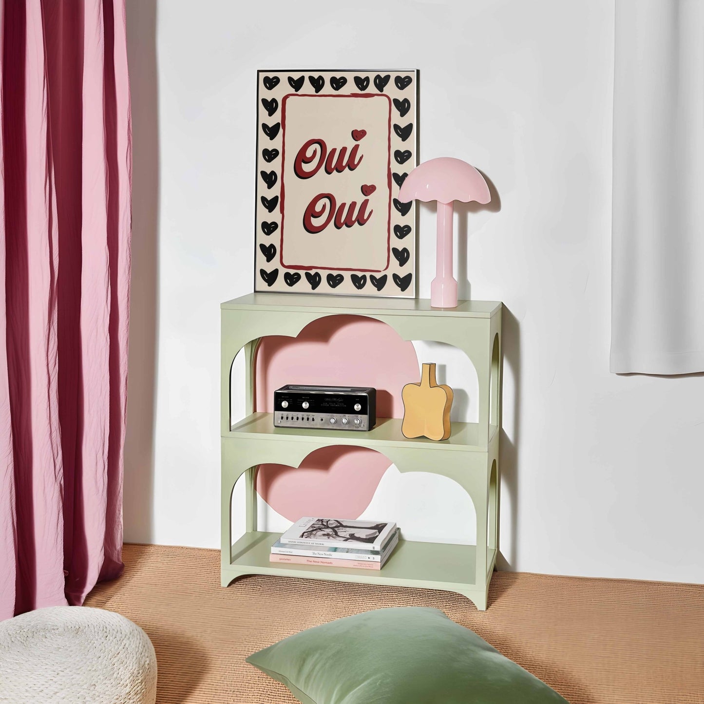 Oui Oui Heart Art Print - Posterami