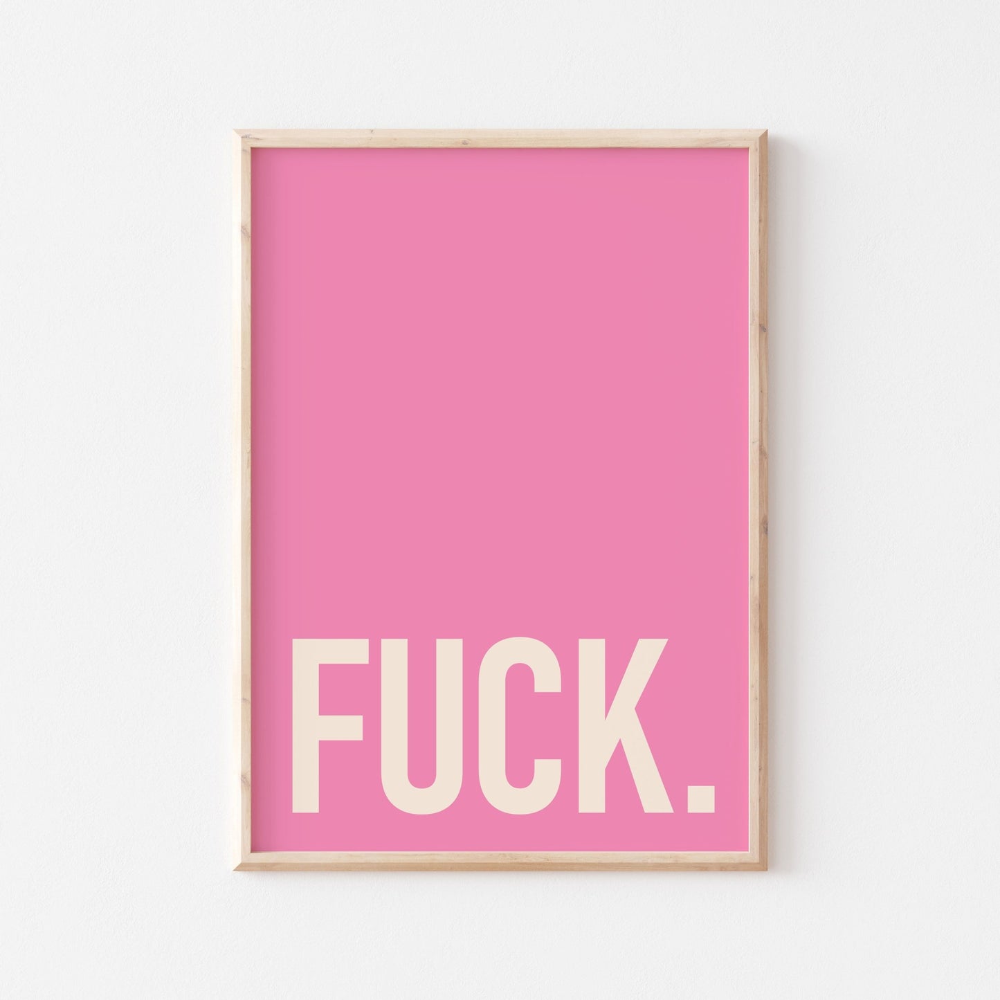 Rude Art Print - Posterami