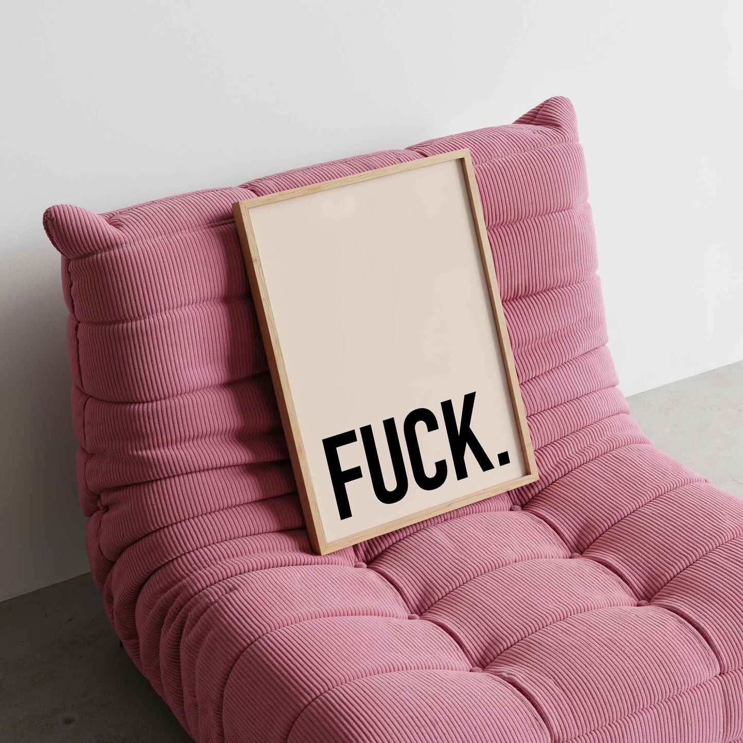Rude Art Print - Posterami