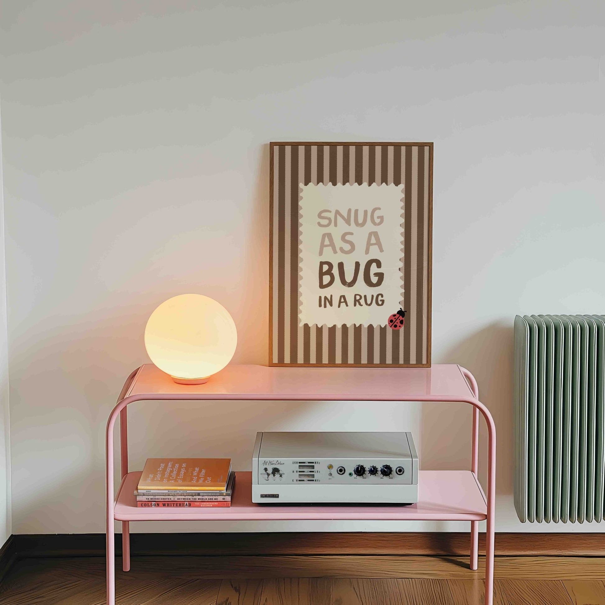 Snug As A Bug In A Rug Art Print - Posterami