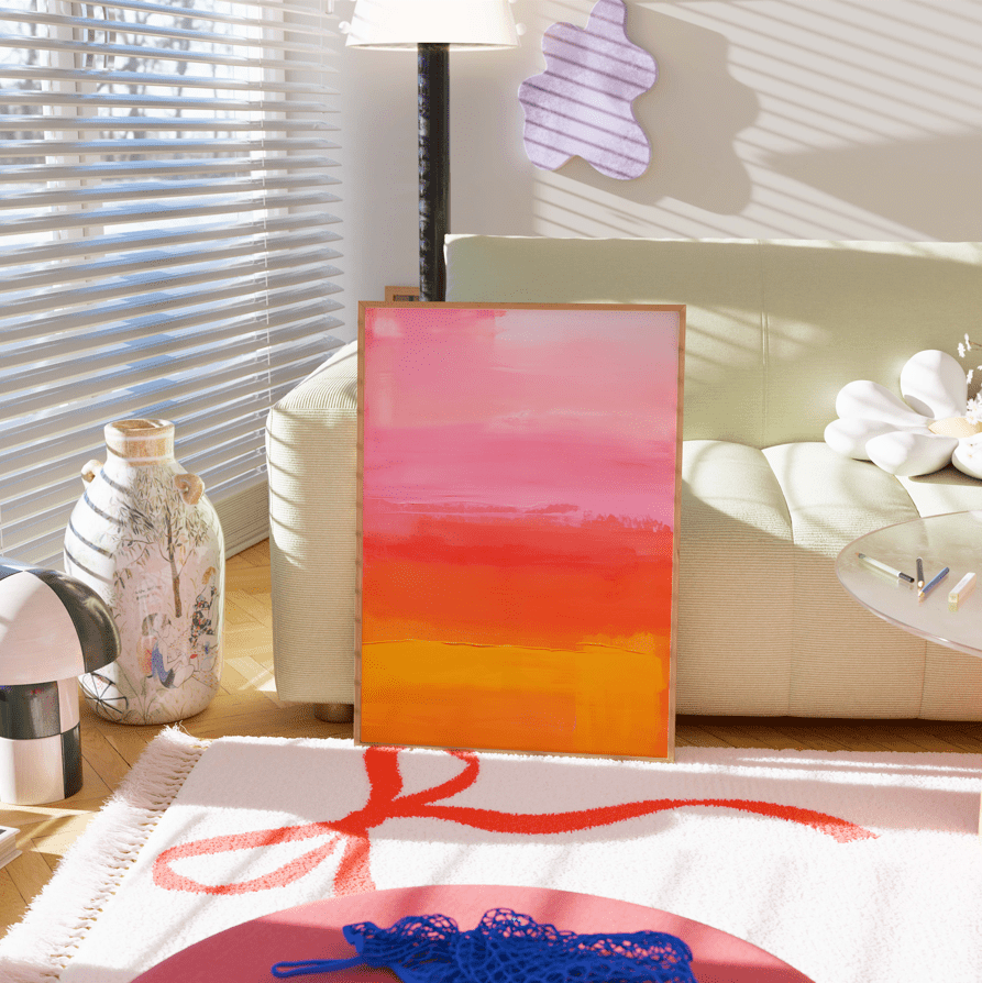 Soft Texture Art Print No. 33 - Posterami