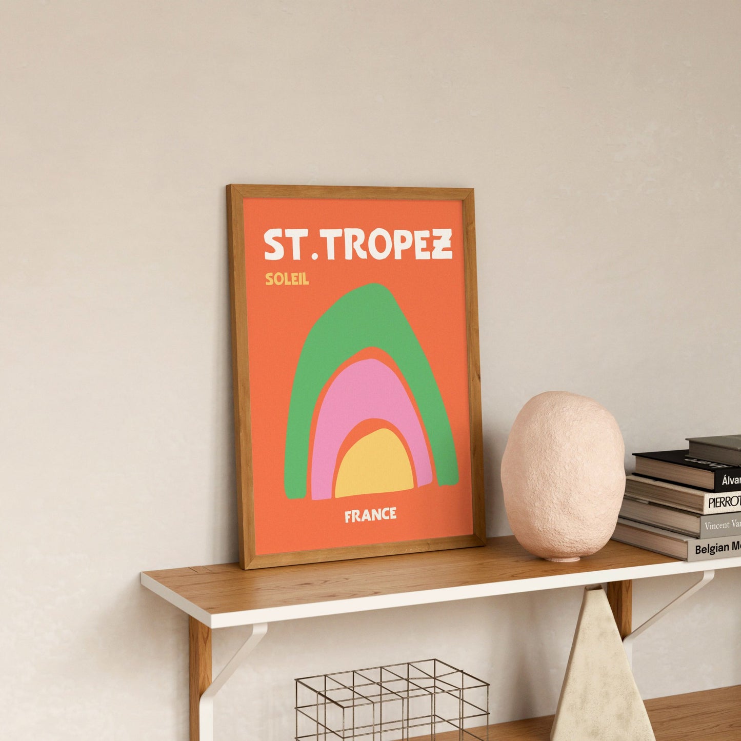 St. Tropez Soleil Art Print - Posterami