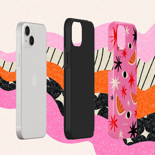Starry Pink Tough Phone Case - Posterami