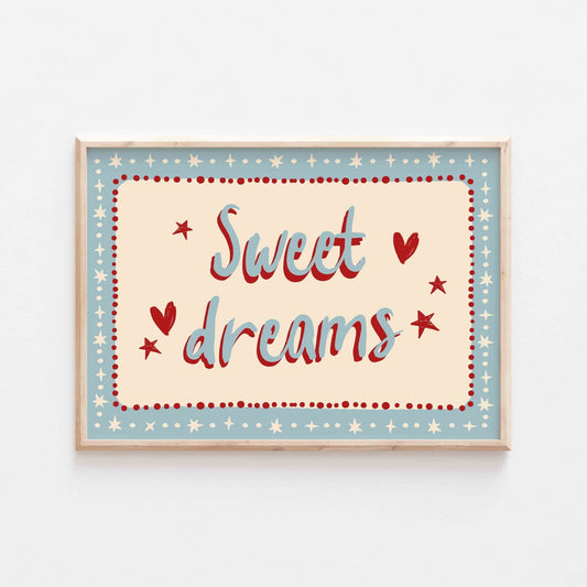 Sweet Dreams Art Print - Posterami