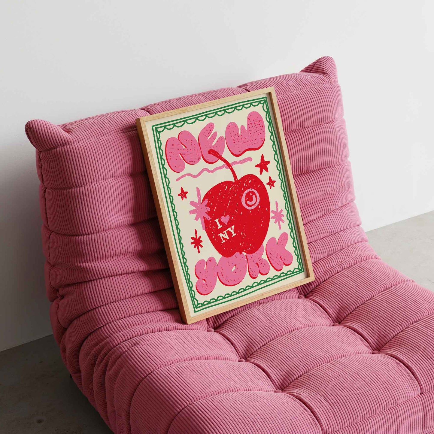 The Big Apple Art Print - Posterami